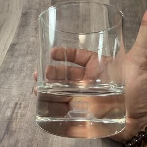 Crown Royal Generosity Worthy of the Crown Glass 3D Hologram Rocks Glass